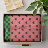 Whimsical Watermelon Colors Gemustert Seidenpapier (Geschenk)
