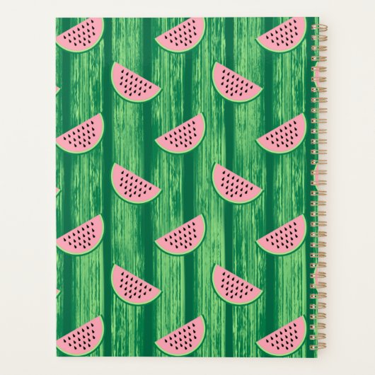 Whimsical Watermelon Planner Planer (Rückseite)