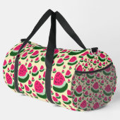 Whimsical Watermelons Cute Summer Fruit Pattern  Duffle Bag (Rechte Ecke)