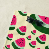 Whimsical Watermelons Cute Summer Fruit Pattern  Strandtuch (Beispiel)