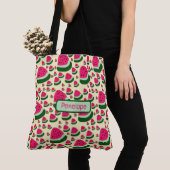 Whimsical Watermelons Cute Summer Fruit Pattern  Tasche (Von Nahem)