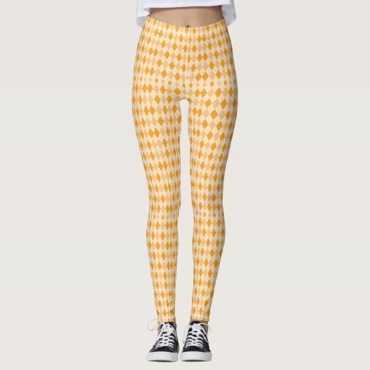 Whimsical Waves: Farbenfrohe Leggings perfekt für (Vorderseite)