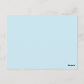 Whimsical Wedding Brown Blue Owls Tischnummer (Rückseite)