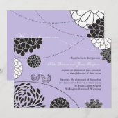 Whimsical Wedding Einladung (Vorne/Hinten)