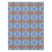 Whimsical Weihnachten Cheer Aquarellmalerei Tischdecke (Vorderseite)