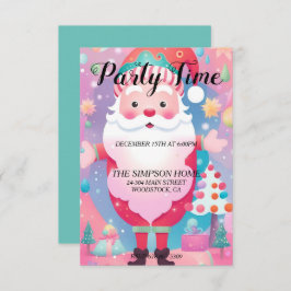 Whimsical Weihnachts-Party Einladung