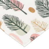 Whimsical Weihnachtsbäume ultramodern pink Tischdecke (Schrägansicht)