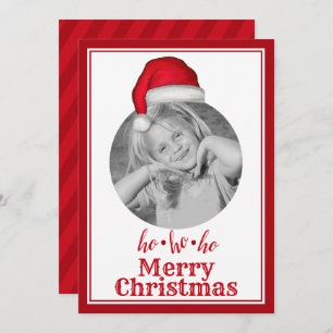 Whimsical Weihnachtsfotokarte 1 Foto Feiertagskarte