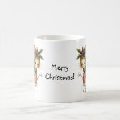 Whimsical Weihnachtsgebäck mit Holly und Berries Kaffeetasse (Mittel)