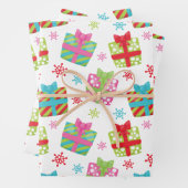 Whimsical Weihnachtsgeschenke Geschenkpapier Set (Beispiel)