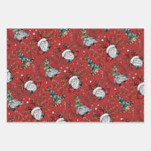Whimsical Weihnachtsgnomes Geschenkpapier Set (Vorderseite)