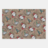 Whimsical Weihnachtsgnomes Geschenkpapier Set (Vorderseite 3)
