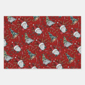Whimsical Weihnachtsgnomes Geschenkpapier Set (Vorderseite 2)