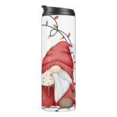 Whimsical Weihnachtsgnomes Thermosbecher (Nach rechts gedreht)