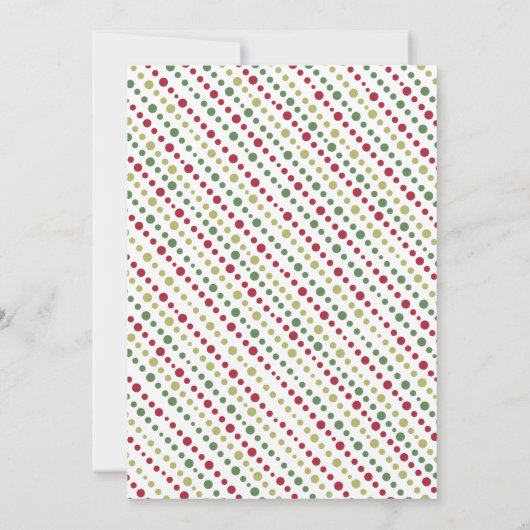 Whimsical Weihnachtskochaustausch Einladung (Rückseite)