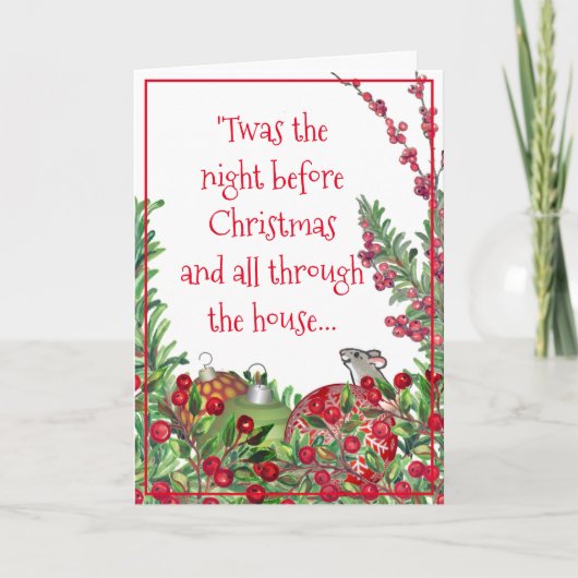 Whimsical Weihnachtsmann Haustiere Weihnachten Nie (Vorderseite)