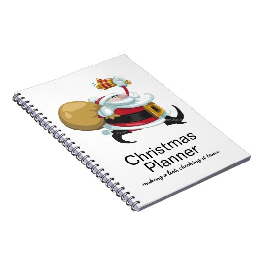 Whimsical Weihnachtsplaner Notizblock (Rechte Seite)