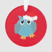 Whimsical Weihnachtsschale Acrylschmuck Ornament (Vorderseite)