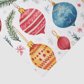 Whimsical Weihnachtsschmuck Vintag Seidenpapier (Detail)