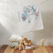 Whimsical Whale und Fische Personalisiert