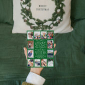 Whimsical What a Year Foto Collage Weihnachten Karte