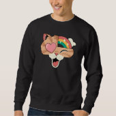 Whimsical Whiskers II Sweatshirt (Vorderseite)