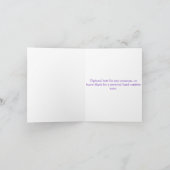 Whimsical Wide Eye Girl and Dackel Card Karte (Innenseite)