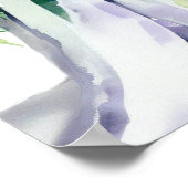 Whimsical & Wild, Bridal Cascading Bouquet 2, Poster (Ecke)