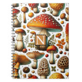 Whimsical Wild Mushrooms Notizblock (Vorderseite)