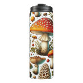 Whimsical Wild Mushrooms Thermosbecher (Vorderseite)
