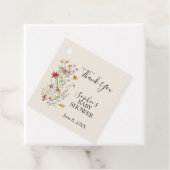 Whimsical Wildblume Baby im Blut Geschenkanhänger (Beispiel)