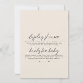 Whimsical Wildblume Butterfly Garden Baby Dusche Einladung (Rückseite)