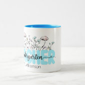 Whimsical Wildblume Ein charmantes Geschenk für Le Zweifarbige Tasse (Mittel)