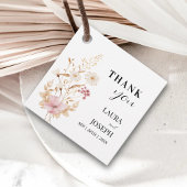 Whimsical Wildblume Wedding Danke, Geschenke Geschenkanhänger