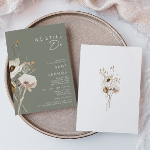 Whimsical Wildflower   Salbei Wir erneuern immer n Einladung