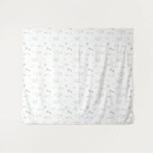 Whimsical Wildflower Tapestry Backdrop Wandteppich (Vorderseite (Horizontal))