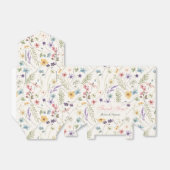 Whimsical Wildflowers Meadow Wedding Geschenkschachtel (Ungefaltet)