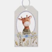 Whimsical Wildlings | Vintage Tiere Vielen Dank Geschenkanhänger (Vorderseite)