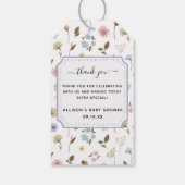 Whimsical Wildlings | Vintage Tiere Vielen Dank Geschenkanhänger (Rückseite)