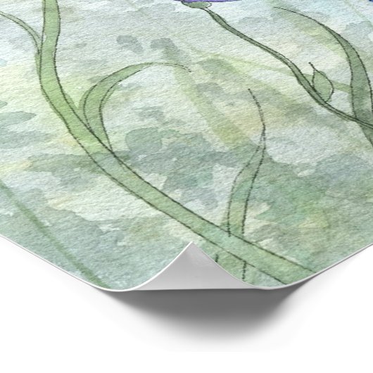 Whimsical Wind Fairy Poster von Molly Harrison (Ecke)