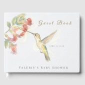 Whimsical Wings & Watercolor Wishes | Hummingbird  Gästebuch (Vorderseite)