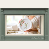 Whimsical Wings & Watercolor Wishes | Hummingbird  Pappteller