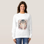 Whimsical Winter Chickadees Sweatshirt (Vorne ganz)