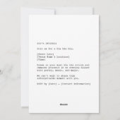 Whimsical Winter Christmas Gnome Pair Feiertagskarte (Rückseite)