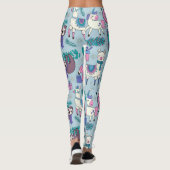 Whimsical WInter Critters Leggings (Rückseite)