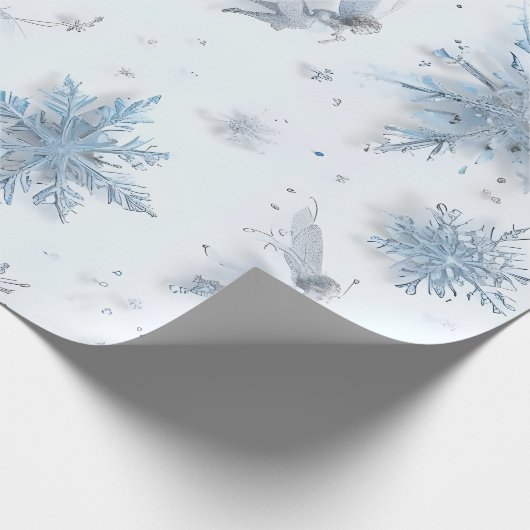 Whimsical Winter Fairy Geschenkpapier (Ecke)