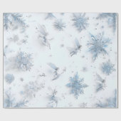 Whimsical Winter Fairy Geschenkpapier (Flach)