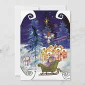 Whimsical Winter Fairy Price is Right Baby Shower Einladung (Rückseite)