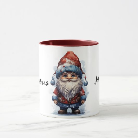 🌟 Whimsical Winter Gnome Tasse 🌟 (Zentrum)