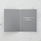 Whimsical Winter Greeting Cards Dankeskarte (Innenseite)
